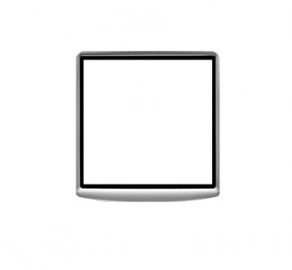 Replacement Front Glass For Palm Treo 600 Silver By - Maxbhi.com