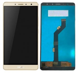 Lcd With Touch Screen For Tecno Mobile Phantom 6 Plus White By - Maxbhi Com