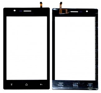 Touch Screen Digitizer For Micromax Bolt A075 White By - Maxbhi Com