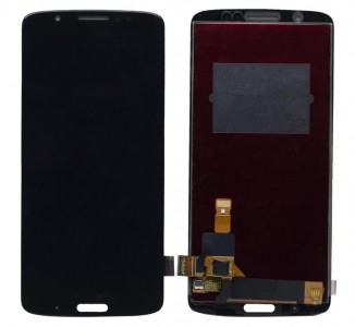 Lcd With Touch Screen For Motorola Moto G6 Plus Black By - Maxbhi Com