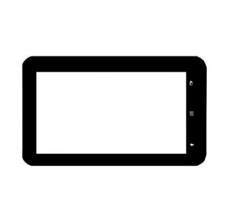 Touch Screen Digitizer For Swingtel Hellotab 2 Black By - Maxbhi.com
