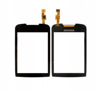 Touch Screen Digitizer For Samsung Corby Ii S3850 Yellow Black By - Maxbhi Com
