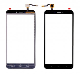 Touch Screen Digitizer For Xiaomi Mi Max 2 Black By - Maxbhi Com