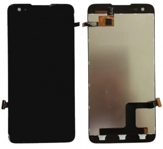 Lcd With Touch Screen For Zte Geek V975 Black By - Maxbhi Com