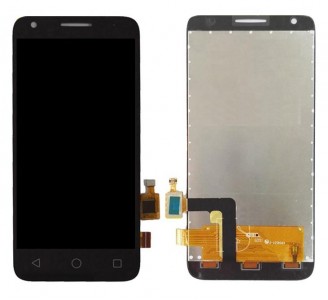 Lcd With Touch Screen For Alcatel Pixi 3 4 5 Black By - Maxbhi Com