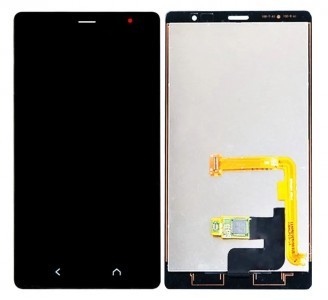 Lcd With Touch Screen For Nokia X2 Dual Sim Black By - Maxbhi Com