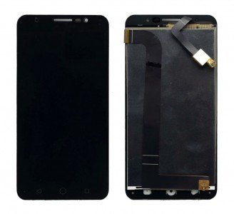 Lcd With Touch Screen For Panasonic Eluga L2 Black By - Maxbhi Com