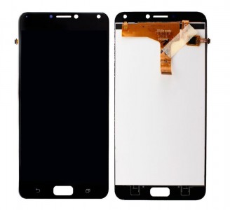 Lcd With Touch Screen For Asus Zenfone 4 Max Black By - Maxbhi Com
