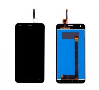 Lcd With Touch Screen For Ivoomi Iv505 Black By - Maxbhi Com