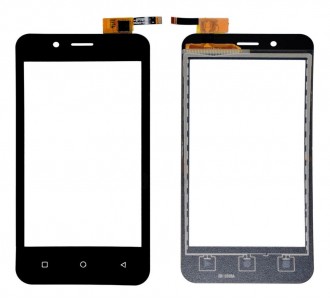 Touch Screen Digitizer For Intex Aqua Play Black By - Maxbhi Com