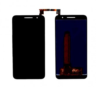 Lcd With Touch Screen For Vodafone Smart Prime 6 White By - Maxbhi Com