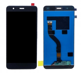 Lcd With Touch Screen For Huawei P10 Lite Black By - Maxbhi Com