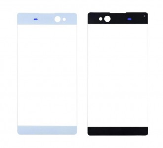 Replacement Front Glass For Sony Xperia Xa Ultra White By - Maxbhi Com