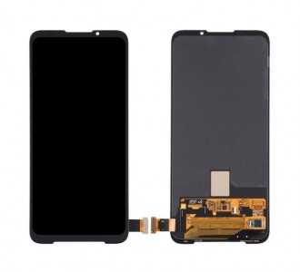 Lcd With Touch Screen For Xiaomi Black Shark 3 Black By - Maxbhi Com