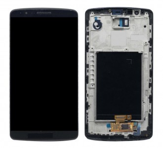 Lcd With Touch Screen For Lg G3 Black By - Maxbhi Com
