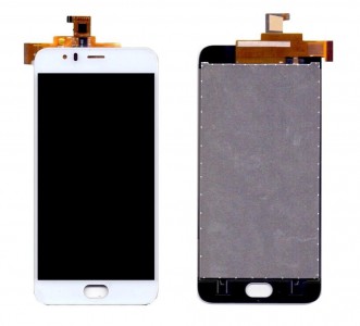 Lcd With Touch Screen For Infocus A3 White By - Maxbhi Com