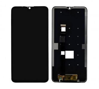 Lcd With Touch Screen For Lenovo K10 Note Black By - Maxbhi Com