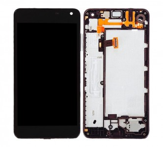 Lcd With Touch Screen For Microsoft Lumia 650 Dual Sim Black By - Maxbhi Com