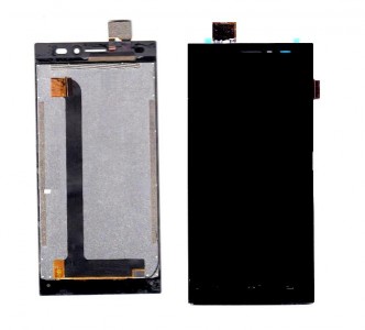 Lcd With Touch Screen For Xolo Era X Black By - Maxbhi Com