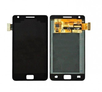 Lcd With Touch Screen For Samsung Galaxy S2 Plus Black By - Maxbhi Com