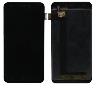 Lcd With Touch Screen For Intex Cloud Q11 Blue By - Maxbhi Com