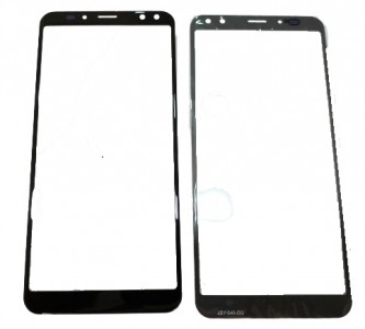 Replacement Front Glass For Oukitel K6 Black By - Maxbhi Com