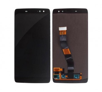 Lcd With Touch Screen For Alcatel Idol 4s Black By - Maxbhi Com