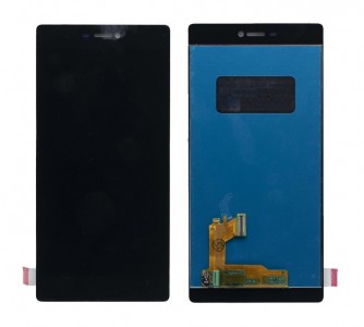 Lcd With Touch Screen For Huawei P8 Black By - Maxbhi Com