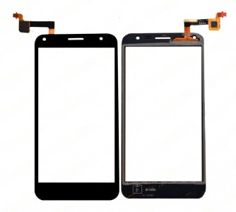 Touch Screen Digitizer For Intex Aqua Pride Black By - Maxbhi Com