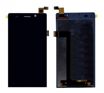 Lcd With Touch Screen For Karbonn Titanium Octane White By - Maxbhi Com