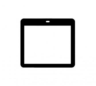 Replacement Front Glass For Huawei U8300 Green By - Maxbhi.com