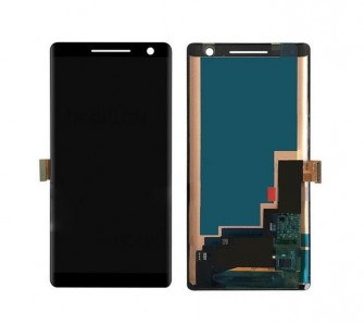 Lcd With Touch Screen For Nokia 8 Sirocco Black By - Maxbhi Com