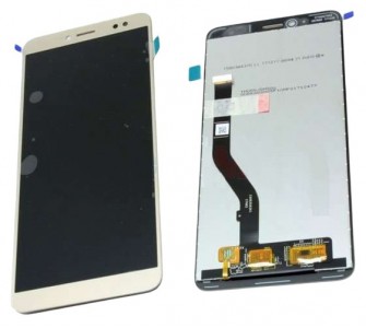 Lcd With Touch Screen For Allview V3 Viper Silver By - Maxbhi Com