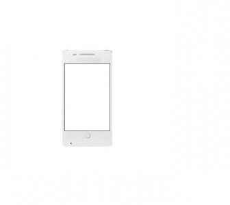 Replacement Front Glass For Alcatel One Touch Fire 4012x White By - Maxbhi.com