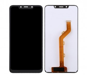 Lcd With Touch Screen For Tecno Spark 3 Red By - Maxbhi Com