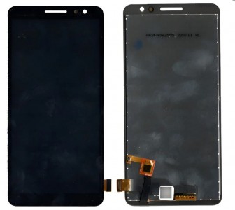 Lcd With Touch Screen For Tcl A30 White By - Maxbhi Com