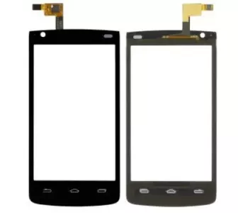 Touch Screen Digitizer For Alcatel Ot992d Black By - Maxbhi Com