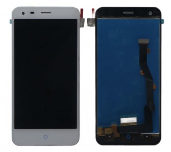Lcd With Touch Screen For Lyf Water 3 Silver By - Maxbhi Com