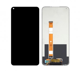Lcd With Touch Screen For Realme 7i Black By - Maxbhi Com