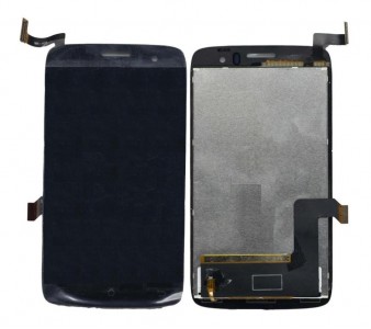 Lcd With Touch Screen For Karbonn Titanium S1 Plus Black By - Maxbhi Com