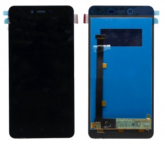 Lcd With Touch Screen For Gionee Pioneer P5l Black By - Maxbhi Com