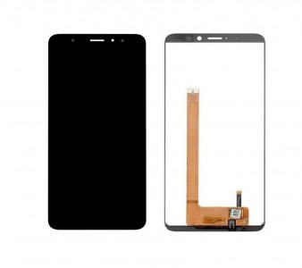 Lcd With Touch Screen For Wiko View Xl Gold By - Maxbhi Com