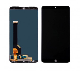Lcd With Touch Screen For Meizu 15 Plus Black By - Maxbhi Com