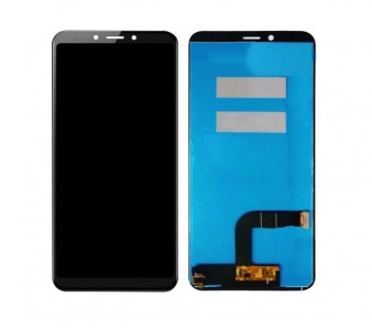 Lcd With Touch Screen For Samsung Galaxy A6s Black By - Maxbhi Com