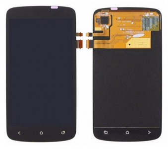 Lcd With Touch Screen For Htc Z520e Black By - Maxbhi Com