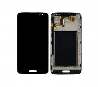 Lcd With Touch Screen For Lg Pro Lite Dual D686 Black By - Maxbhi Com