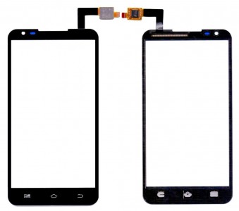 Touch Screen Digitizer For Micromax A109 Canvas Xl2 Black By - Maxbhi Com