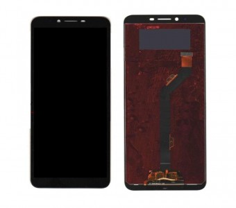 Lcd With Touch Screen For Tecno Camon Iclick In6 Black By - Maxbhi Com