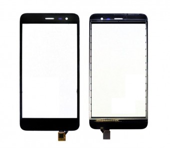 Touch Screen Digitizer For Micromax Canvas Amaze Q395 Black By - Maxbhi Com