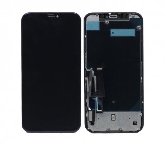 Lcd With Touch Screen For Apple Iphone Xr Black By - Maxbhi Com